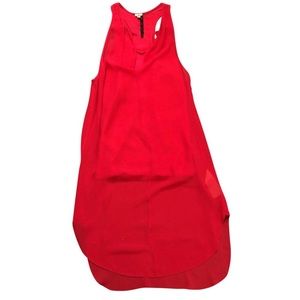 Silk fuchsia tunic